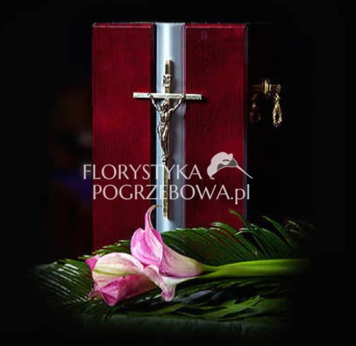 kwiaty na pogrzebie z urna | dekoracja urny | kwiaciarnia Warszawa | stroik do urny | kwiaty na urnę